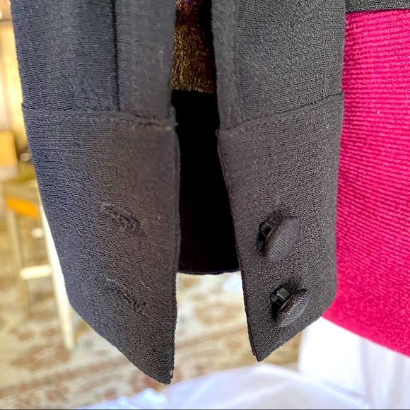 ZARA Basic Black Lace Style Blouse. Small. - Picture 5 of 7